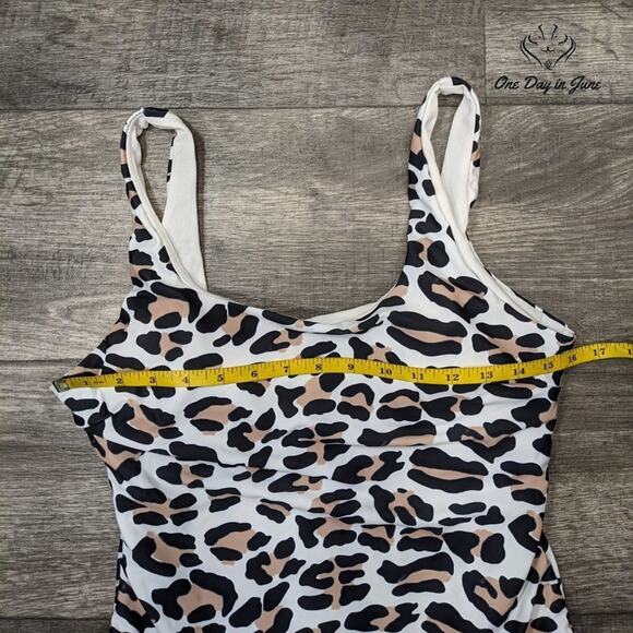 Prettygarden Leopard One Piece Swimsuit Size L - Picture 2 of 4